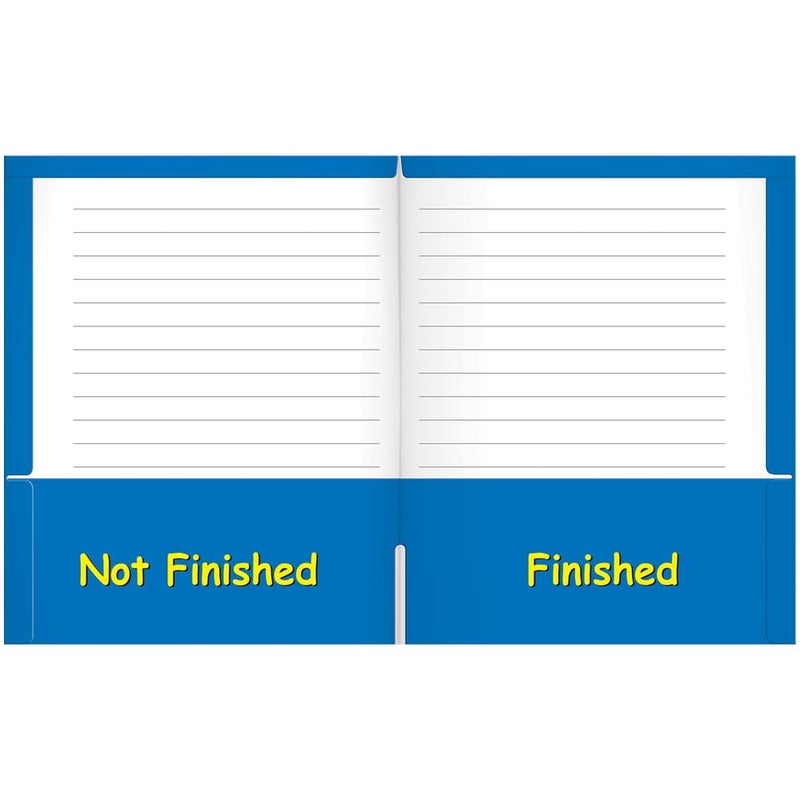 Really Good Stuff My Writing Folder - Zaner-Bloser - 12 Folders - 9" by 12" - Laminated - Image 3